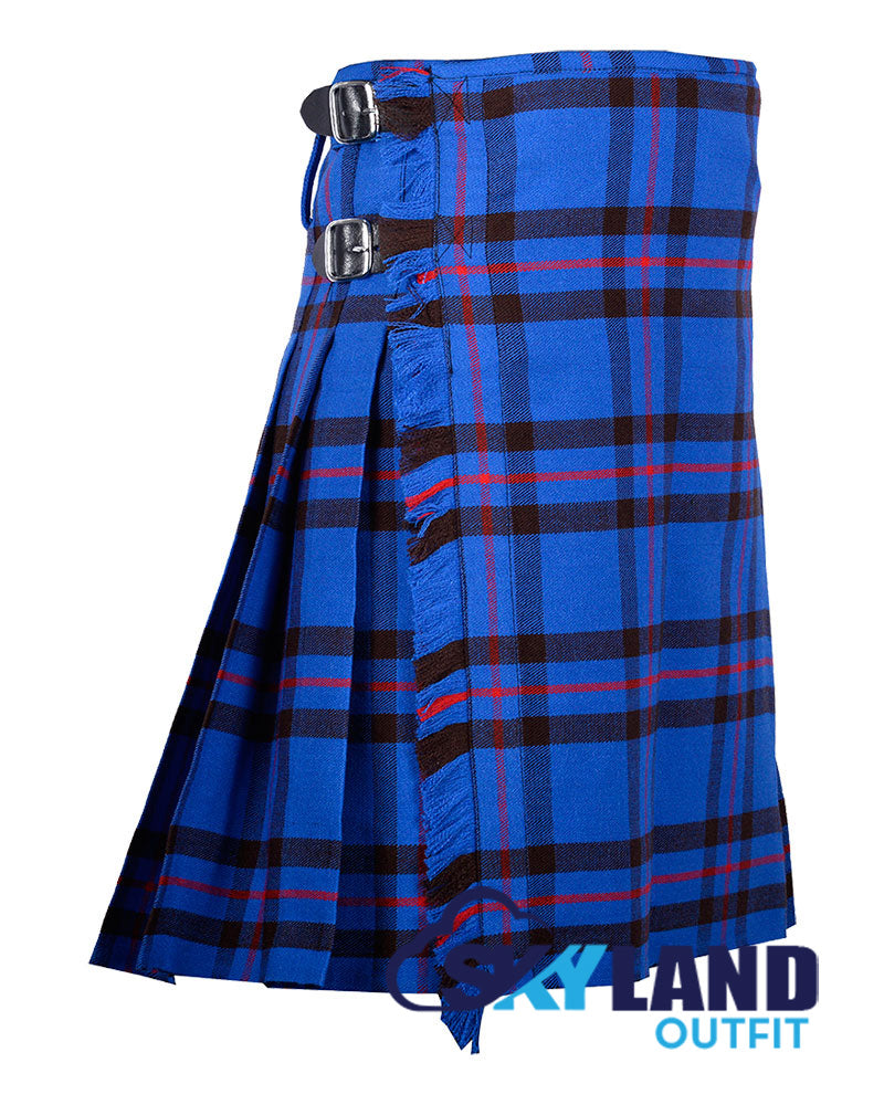Elliot Modern Tartan 8 Yard Kilt for Men Traditional Scottish Kilt image 1