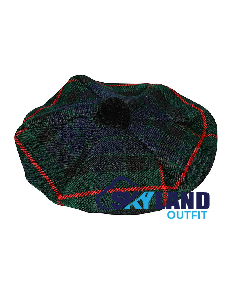 Tam o' Shatner Tammy Hat Flat Bonnet Gunn Tartan image 1