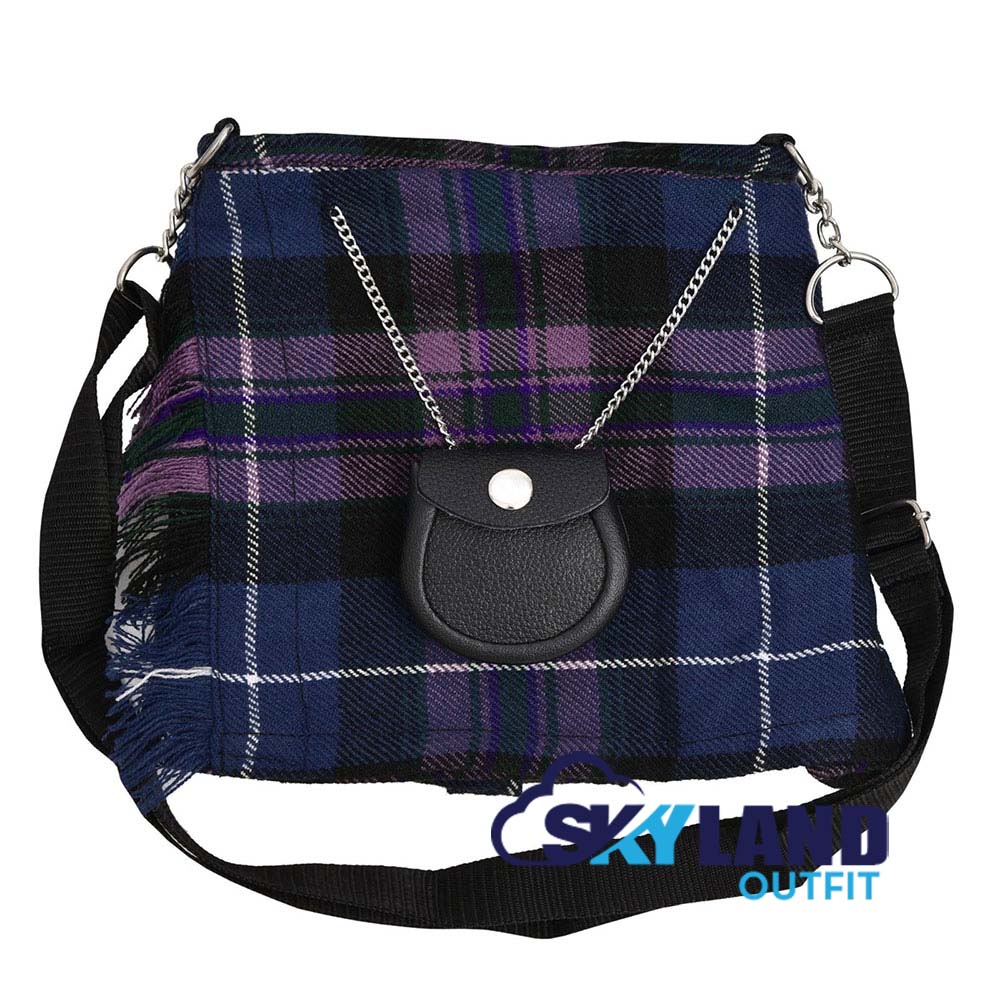 Pride of Scotland Tartan Ladies Kilt Shaped Purse, Tote Bag image 0