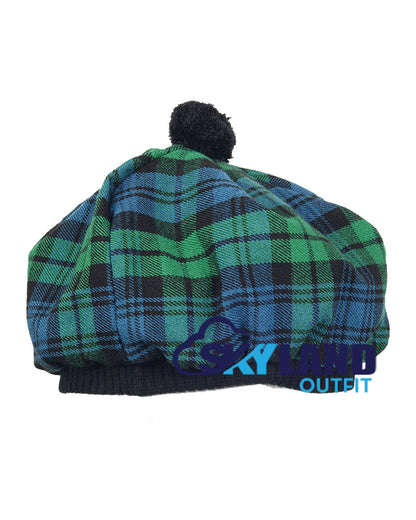 Campbell Ancient Tartan Tam o' Shanter Scottish Flat Bonnet image 1