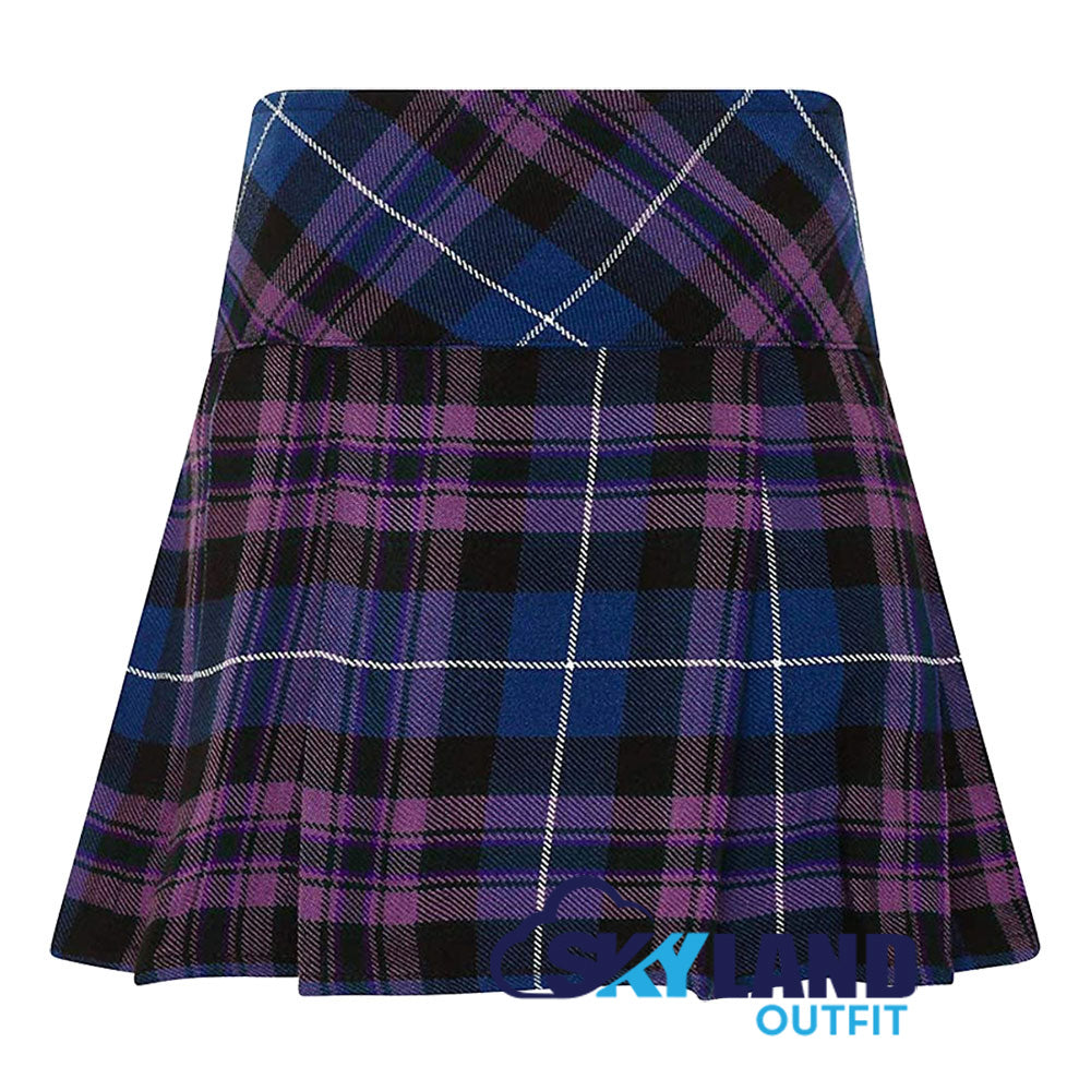 Pride of Scotland Tartan Mini Billie Kilt Girls Modern Kilt Skirt image 1