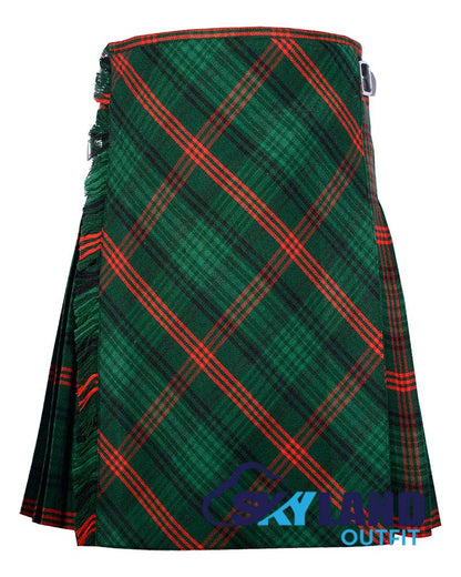 Ross Hunting Tartan Kilt Traditional 8-Yard Kilt with Bias Cut image 0