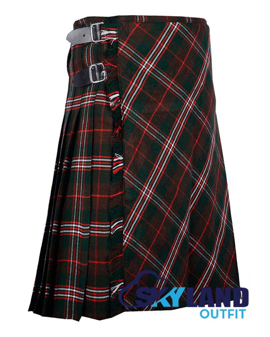 Scott Hunting Tartan Kilt Traditional 8-Yard Kilt with Bias Cut image 1