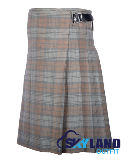 Black Watch Weathered 8 Yard Kilt Traditional Scottish Tartan Kilt image 2