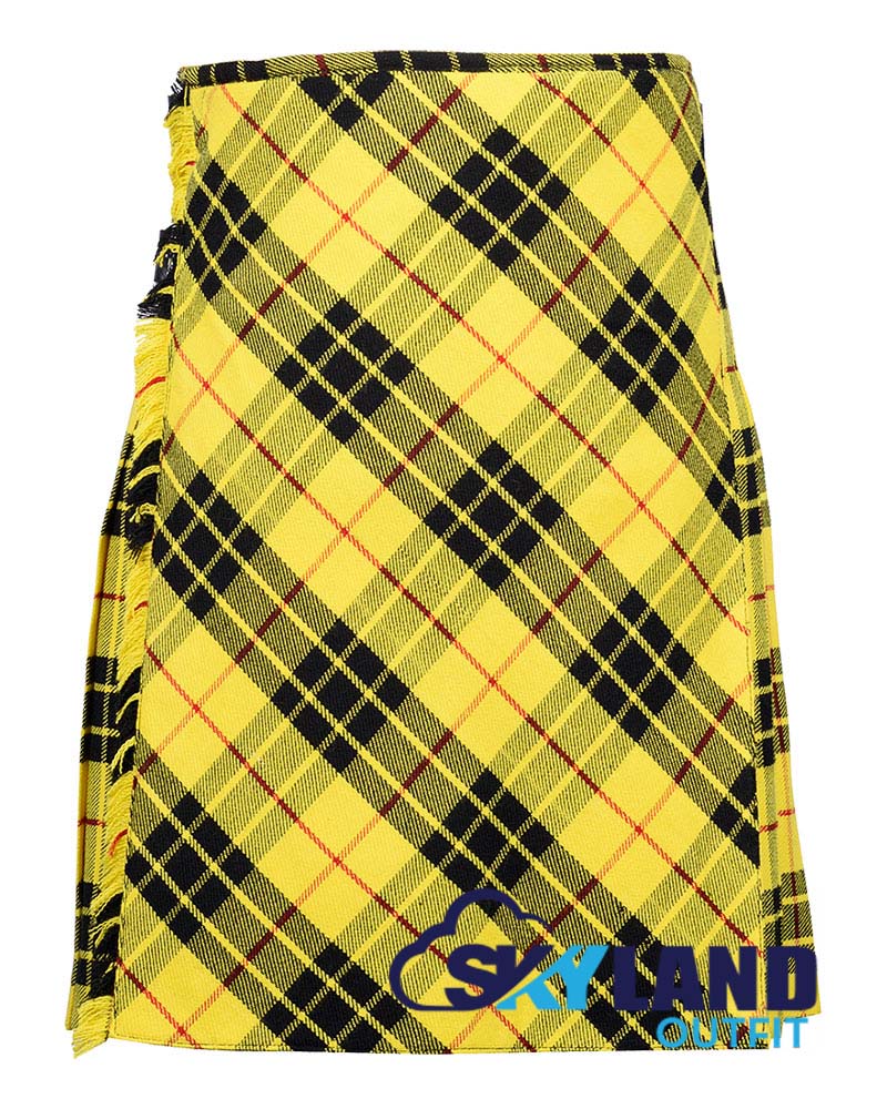 MacLeod of Lewis Tartan Kilt Traditional 8-Yard Kilt with Bias Cut image 0