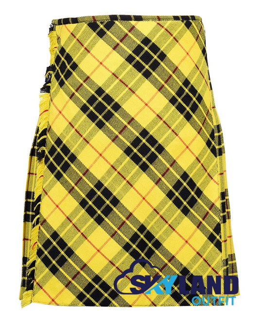 MacLeod of Lewis Tartan Kilt Traditional 8-Yard Kilt with Bias Cut image 0