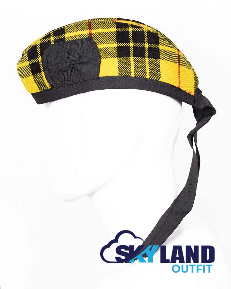 MacLeod of Lewis Tartan Glengarry Hat Traditional Scottish Cap image 1