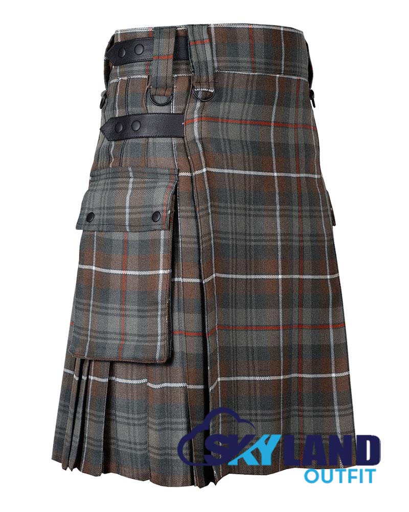 Mackenzie Weathered Tartan Kilt Modern Utility Kilts image 1