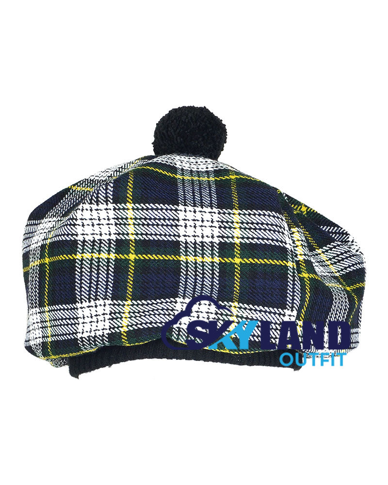 Dress Gordon Tartan Tam o' Shanter Scottish Flat Bonnet image 0