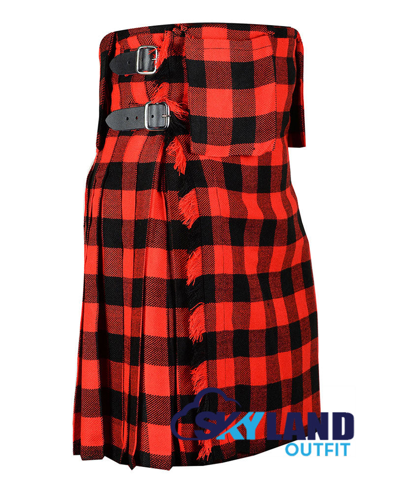 MacGregor Rob Roy Tartan 8-Yard Kilt with Detachable Pockets image 0