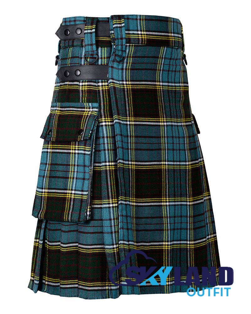 Anderson Tartan Kilt Modern Utility Scottish Kilts image 1