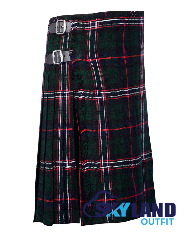 Scottish National Tartan 8 Yard Kilt for Men Traditional Scottish Kilt image 1