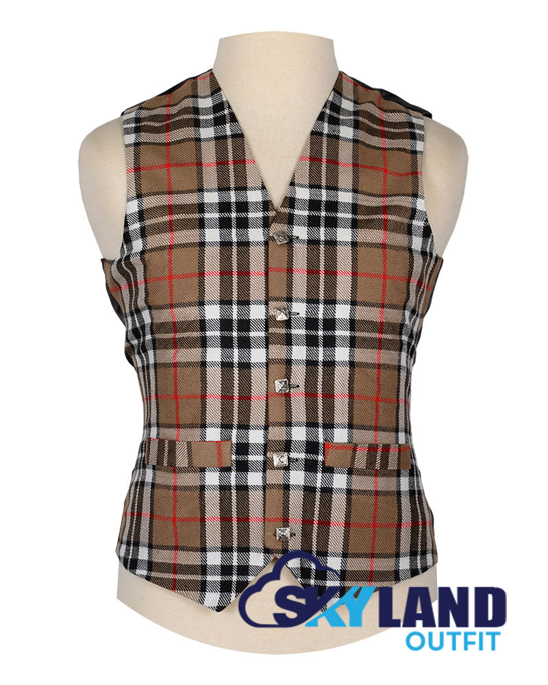 Campbell Thompson Tartan Waistcoat - Argyle Vest Made to Order image 0