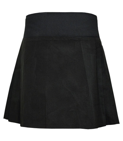 Solid Black Mini Billie Kilt Girls Modern Kilt Skirt image 1