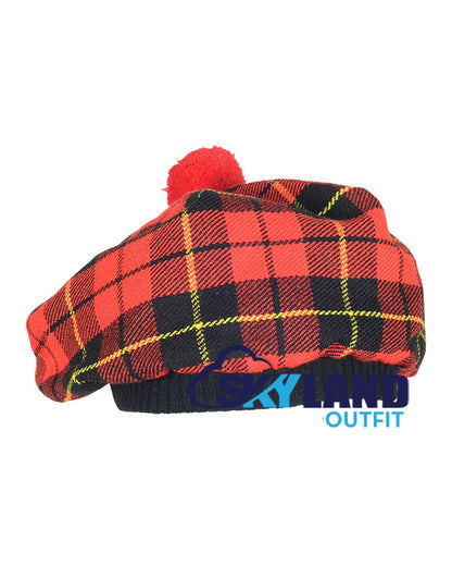 Wallace Tartan Tam o' Shanter Scottish Flat Bonnet image 1
