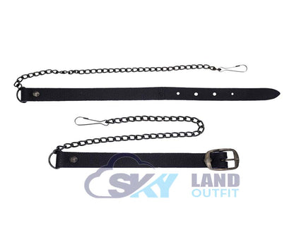 Black Watch Tartan Sporran Scottish Full Dress Leather Sporran image 2