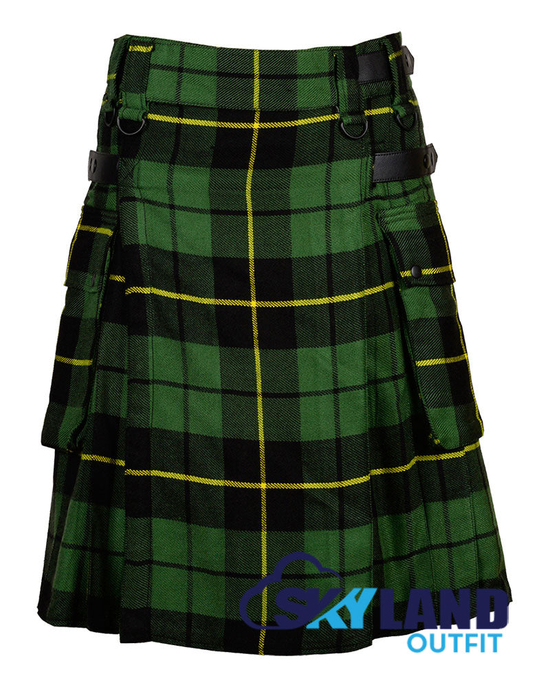 Wallace Hunting Tartan Kilt Modern Utility Kilts image 0
