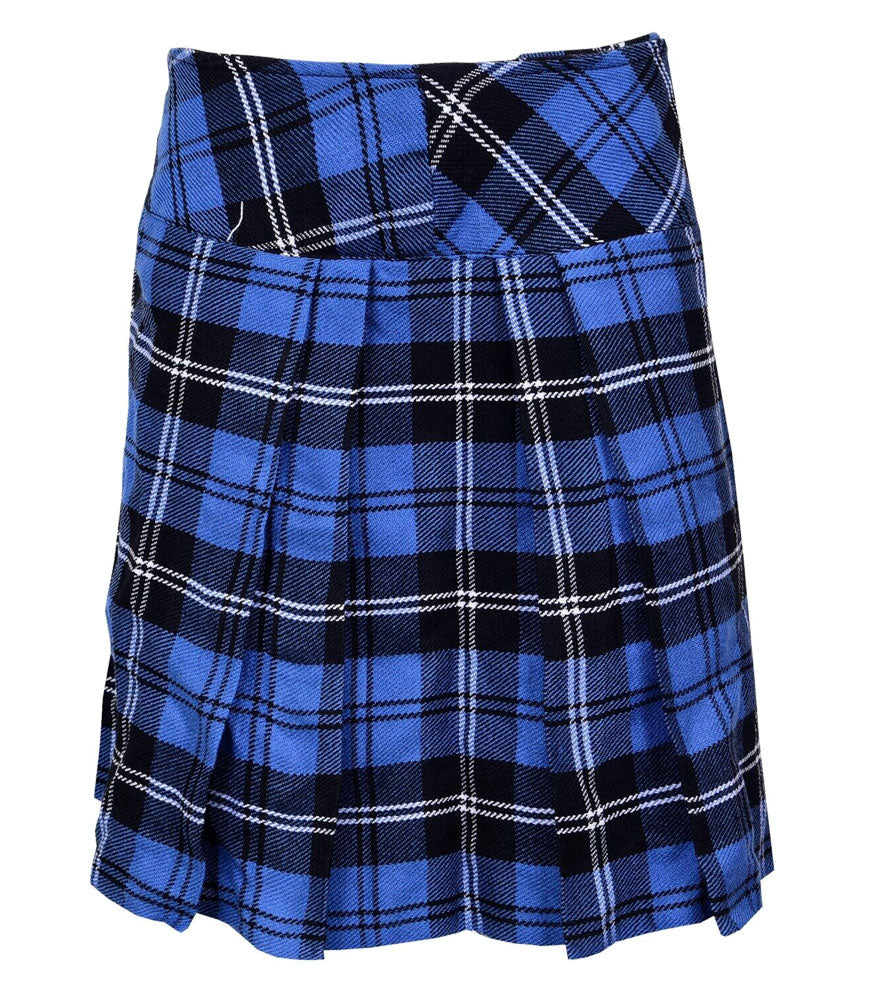 Ramsey Blue Hunting Tartan Mini Billie Kilt Girls Modern Kilt Skirt image 2