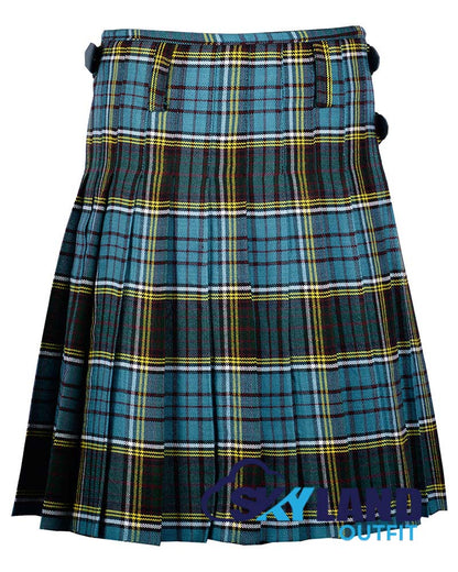 Anderson Tartan Kilt Traditional 8-Yard Scottish Kilt with Bias Cut image 2
