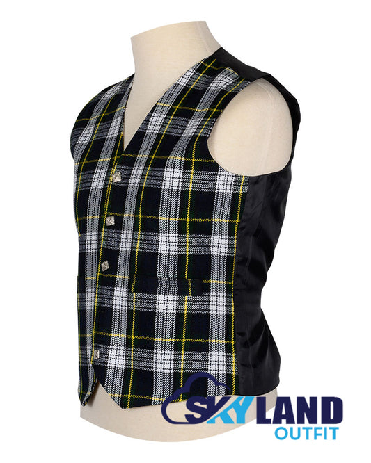 Dress Gordon Tartan Waistcoat - Argyle Vest Made to Order image 1