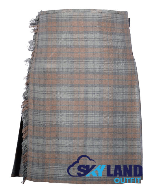 Black Watch Weathered 8 Yard Kilt Traditional Scottish Tartan Kilt image 0