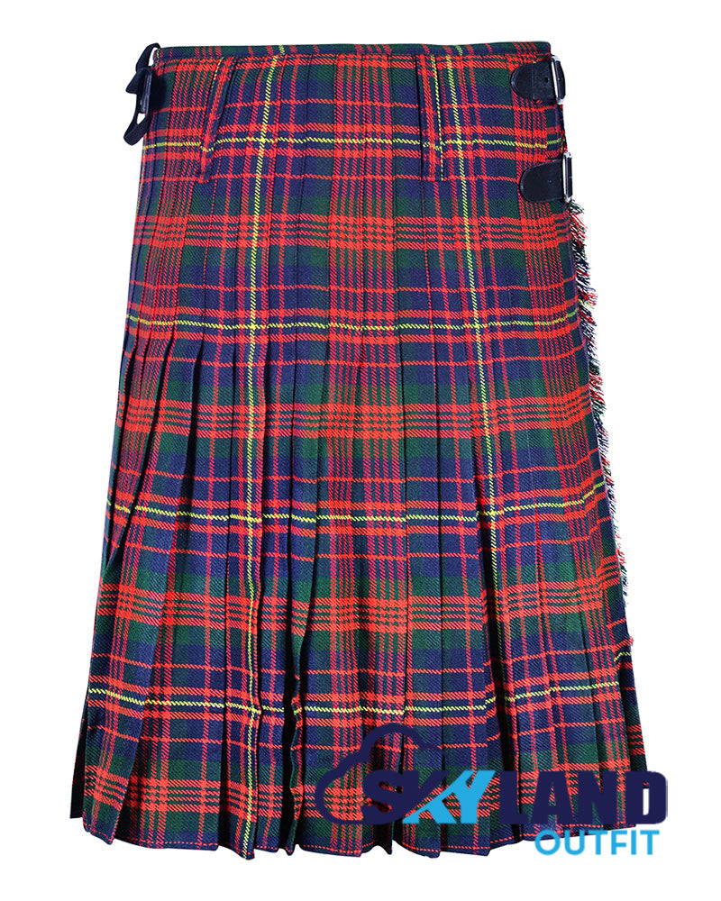 Cameron Tartan 8 Yard Kilt for Men Traditional Scottish Kilt image 3