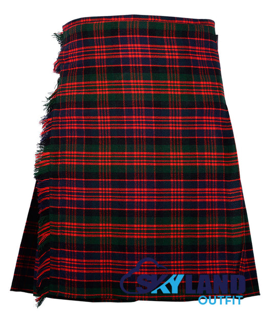 MacDonald Tartan 8 Yard Kilt for Men Traditional Scottish Kilt image 0