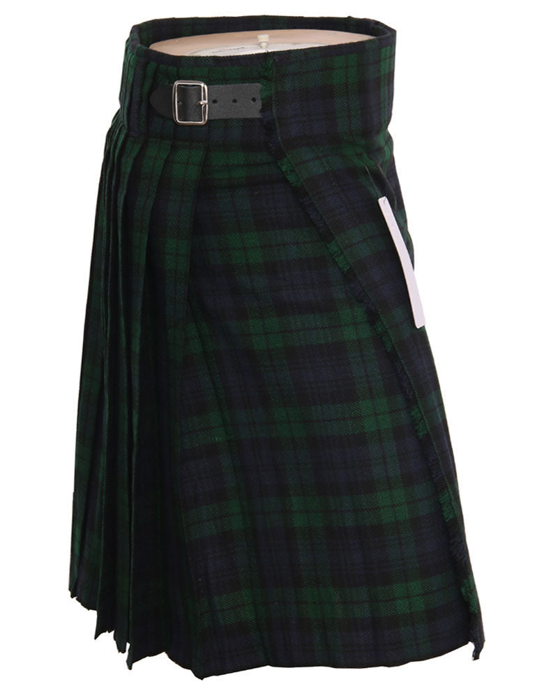 Black Watch Tartan 5 Yard Casual & Party Wear Scottish Kilt