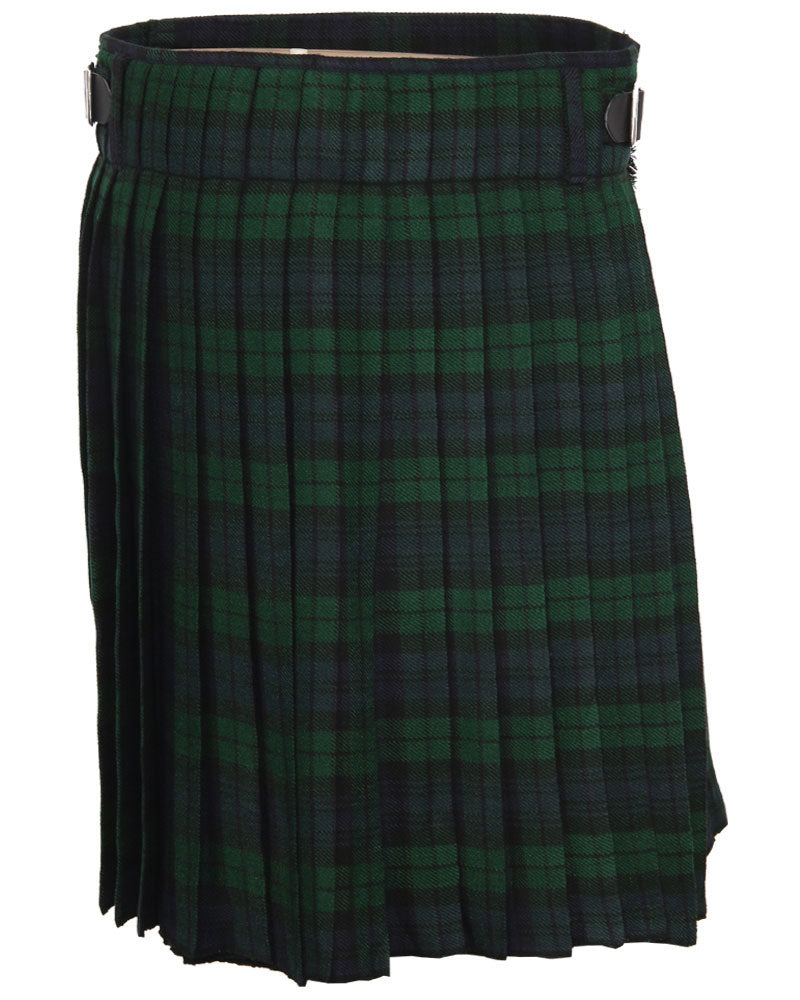 Black Watch Tartan 5 Yard Casual & Party Wear Scottish Kilt
