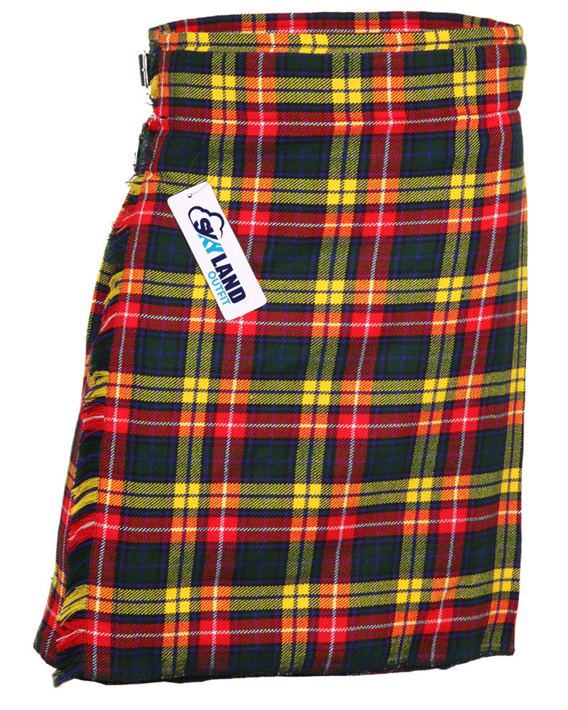 Buchanan Tartan 5 Yard Casual & Party Wear Scottish Kilt