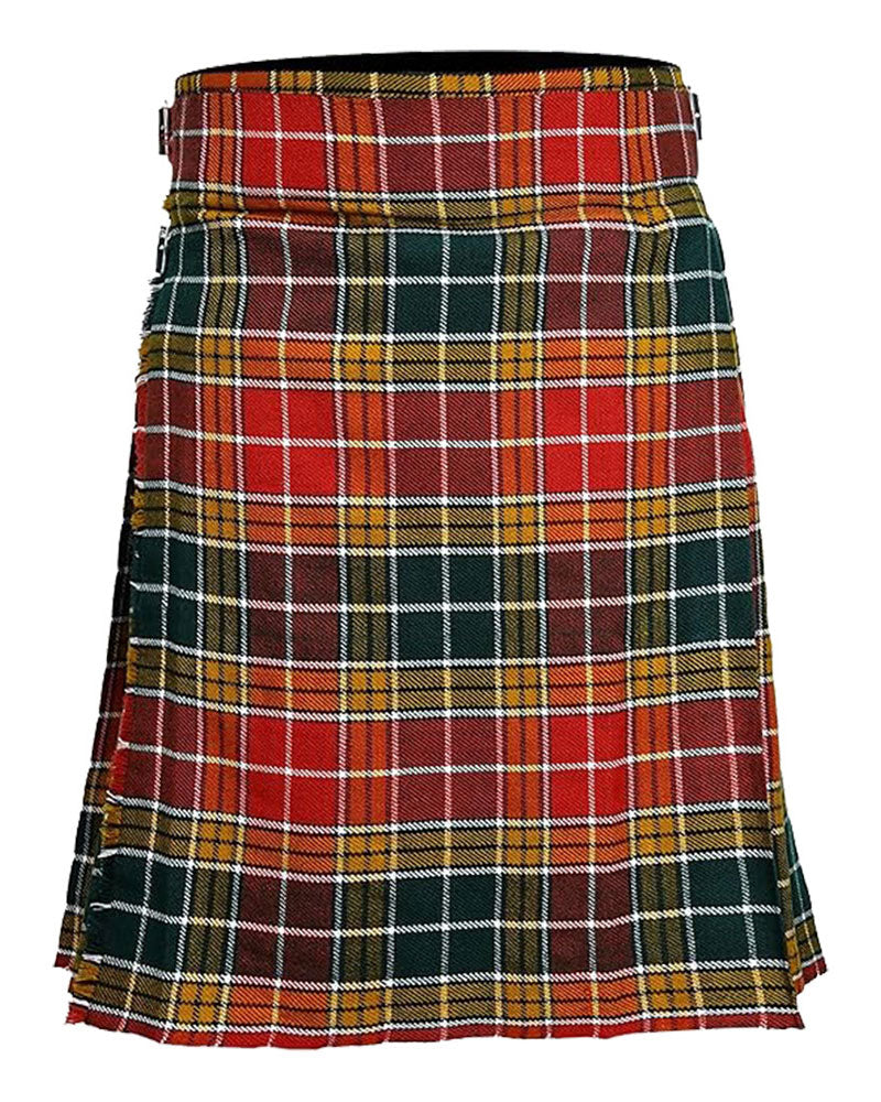 Buchanan Ancient Tartan 5 Yard Casual & Party Wear Scottish Kilt