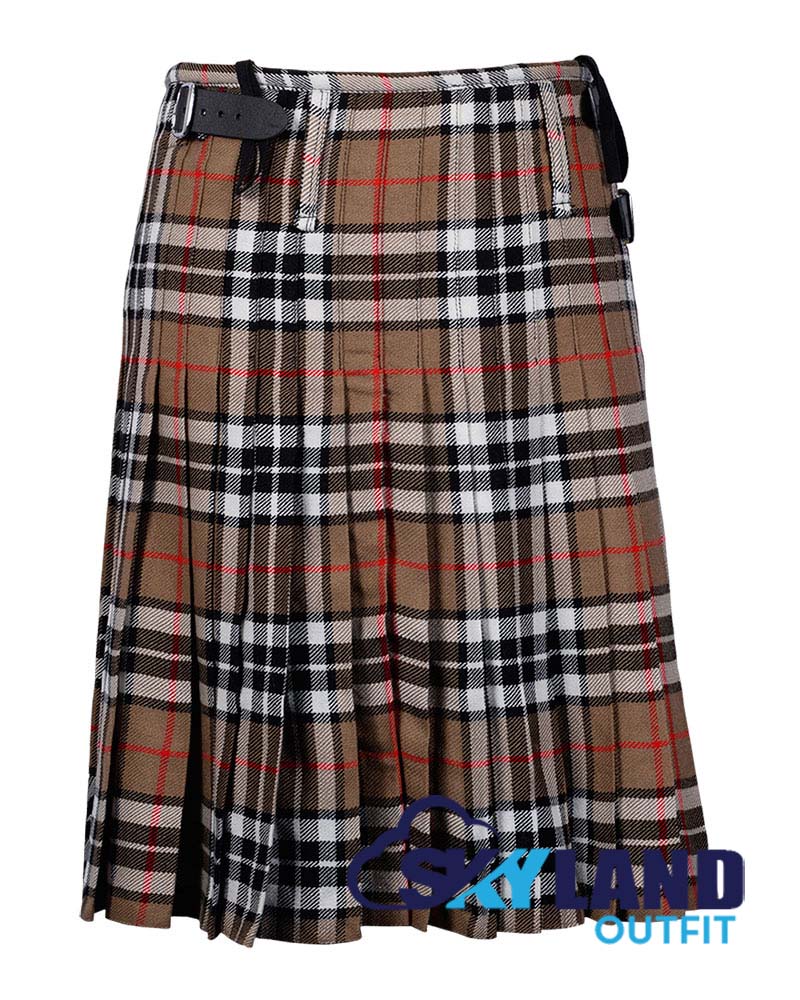 Campbell Thompson 8 Yard Kilt for Men Traditional Scottish Kilt image 3