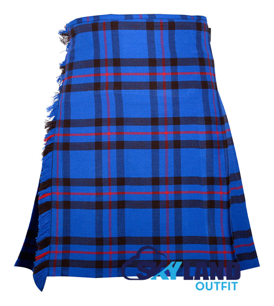 Elliot Modern Tartan 8 Yard Kilt for Men Traditional Scottish Kilt image 0