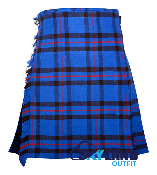 Elliot Modern Tartan 8 Yard Kilt for Men Traditional Scottish Kilt image 0