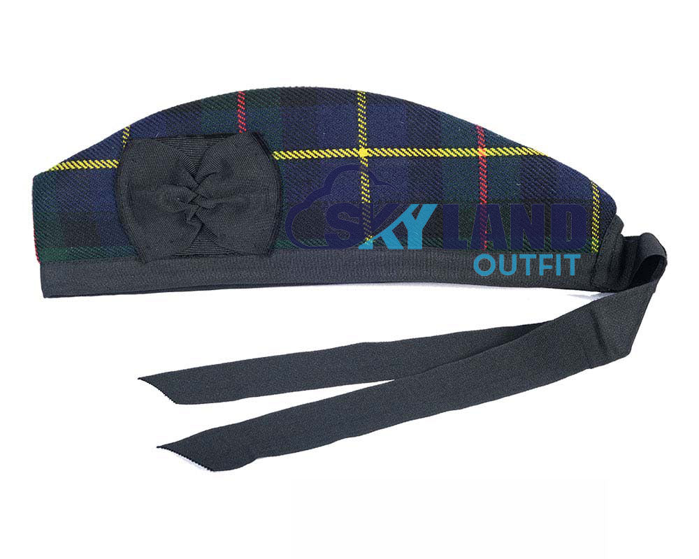 MacLeod of Harris Tartan Glengarry Hat Traditional Scottish Cap image 0