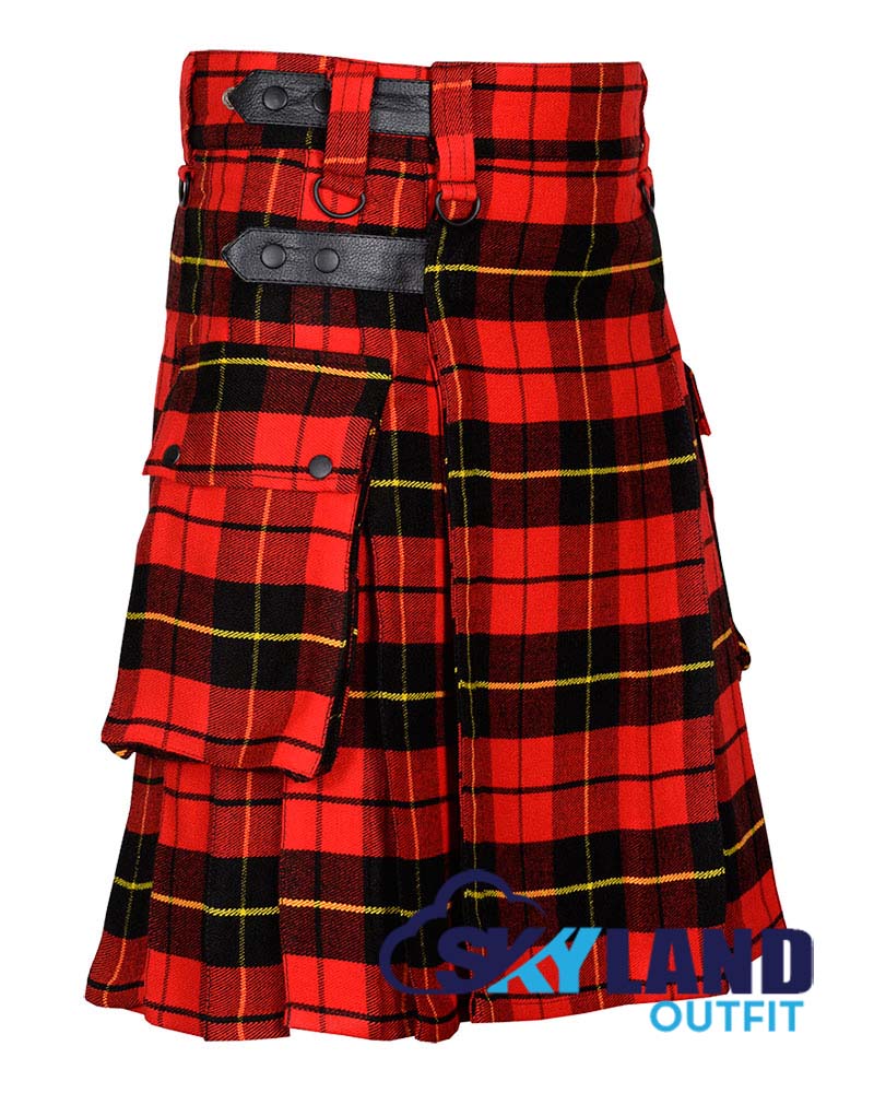 Wallace Tartan Kilt Modern Utility Kilts image 1