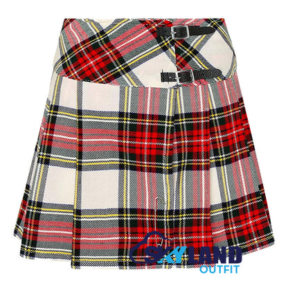 Dress Stewart Tartan Mini Billie Kilt Girls Modern Kilt Skirt image 0