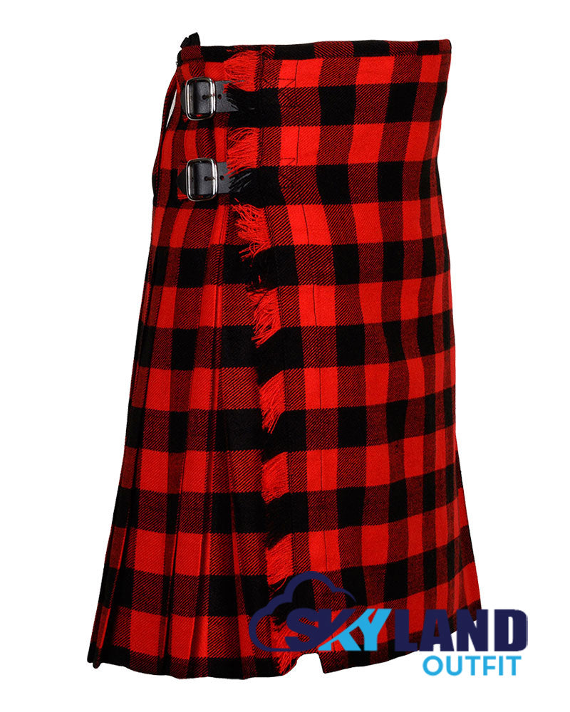 MacGregor Rob Roy Tartan 8 Yard Kilt Traditional Scottish Kilt image 1