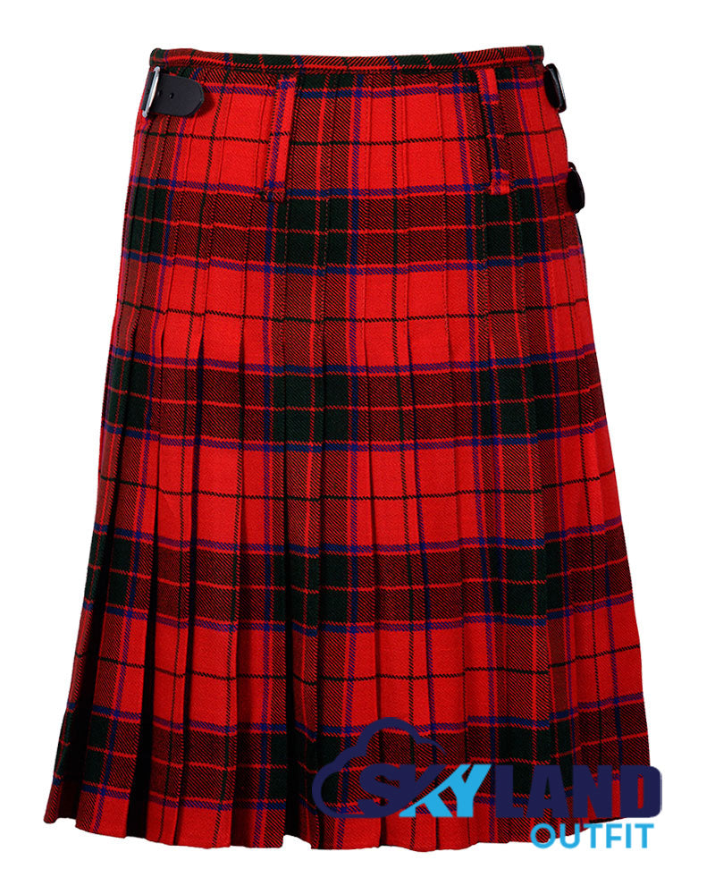 Scottish Rose Tartan 8 Yard Kilt for Men Traditional Scottish Kilt image 3