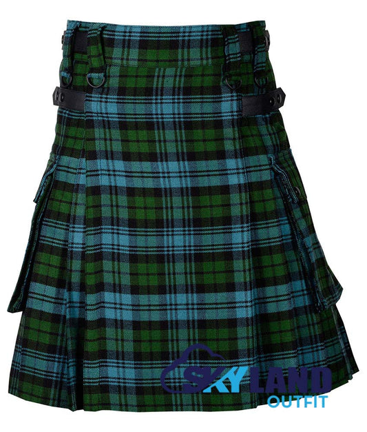 Campbell Ancient Tartan Kilt Modern Utility Kilts image 0