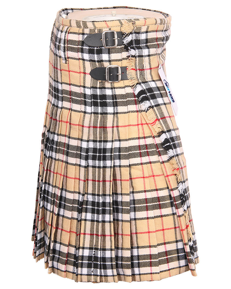 Campbell Thompson Tartan 5 Yard Casual & Party Wear Scottish Kilt