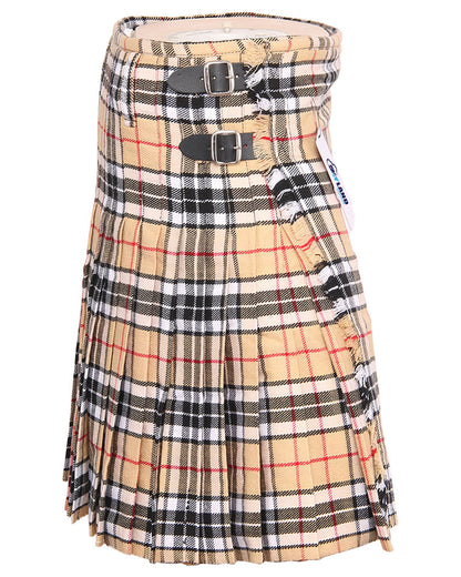 Campbell Thompson Tartan 5 Yard Casual & Party Wear Scottish Kilt