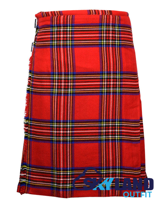 Royal Stewart Tartan 8 Yard Kilt for Men Traditional Scottish Kilt image 0