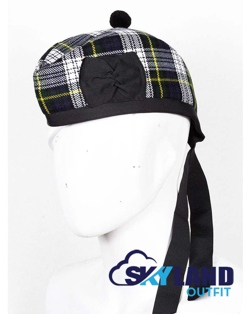 Dress Gordon Tartan Glengarry Hat Traditional Scottish Cap image 0