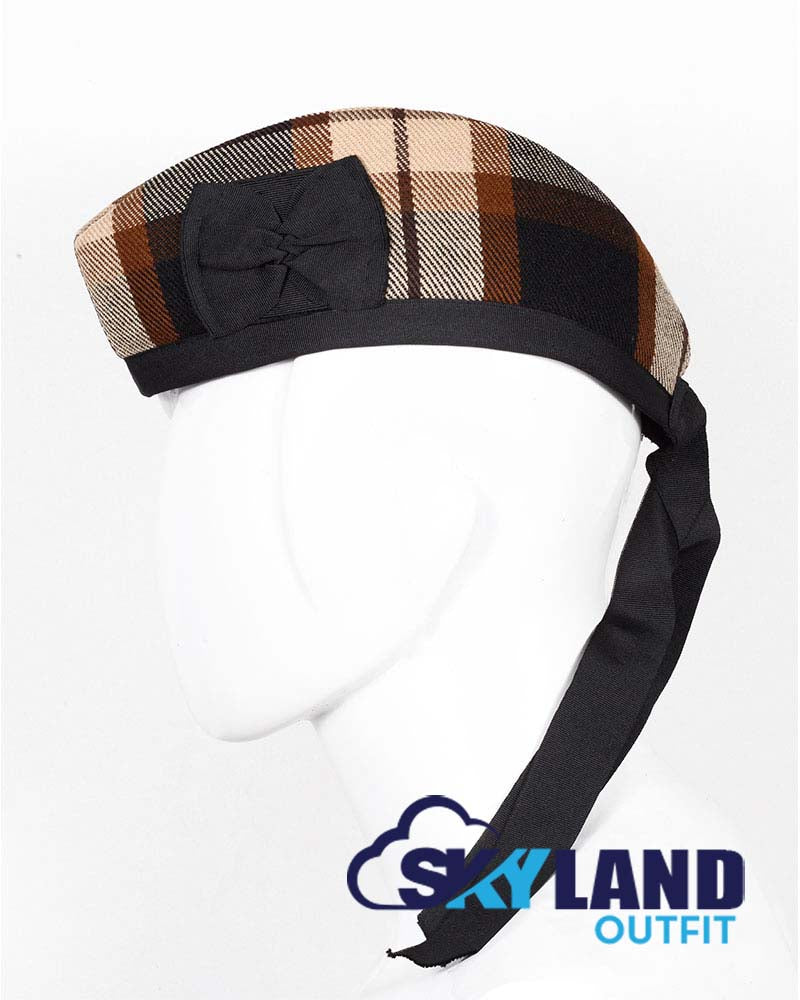 Rose Ancient Scottish Glengarry Hat Highlander Accessory image 1