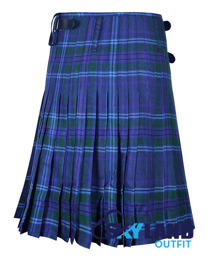 Spirit of Scotland Tartan 8 Yard Kilt for Men Traditional Scottish Kilt image 3