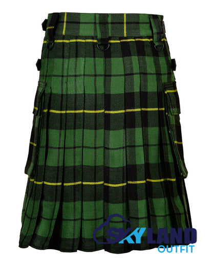 Wallace Hunting Tartan Kilt Modern Utility Kilts image 3