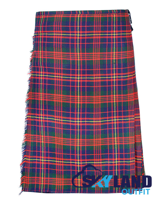Cameron Tartan 8 Yard Kilt for Men Traditional Scottish Kilt image 0