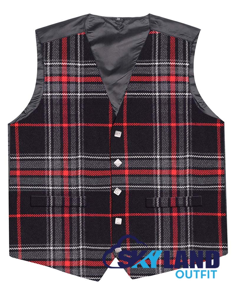 Spirit of Bruce Tartan Waistcoat - Argyle Vest Made to Order image 0