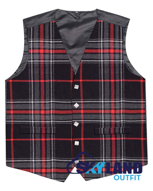 Spirit of Bruce Tartan Waistcoat - Argyle Vest Made to Order image 0